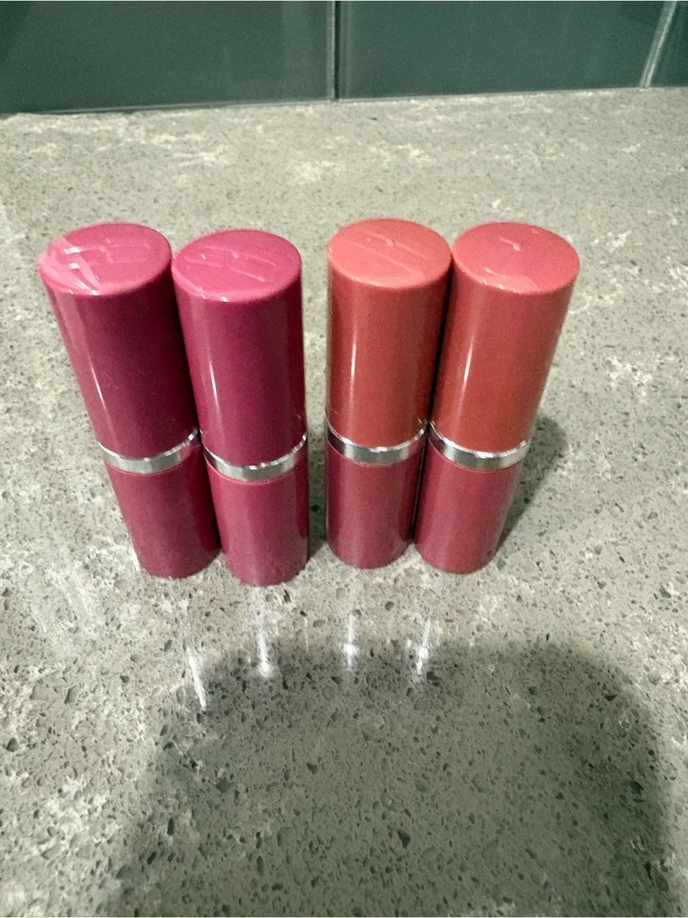 Clinique, Revlon, and Givenchy lipstick bundle